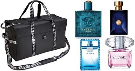 versace perfume bag mens|versace perfume with free bag.